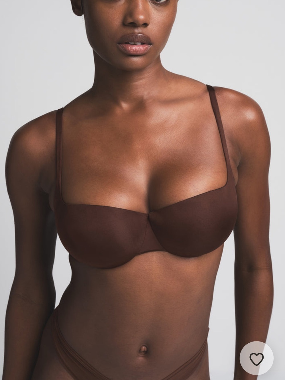 SKIMS Smooth Underwire Bra - Brown